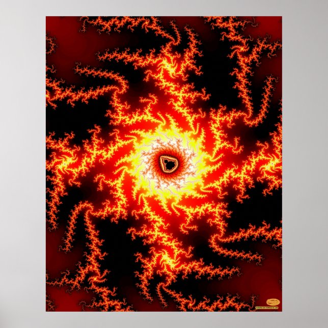 Poster Línguas do Fogo (Frente)