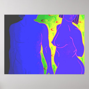 Poster Linha costeira