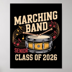 Poster Linha de Bateria da Turma Sênior do Marching ND de