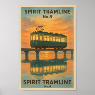 Poster Linha de Bonde Espírito Nº 8