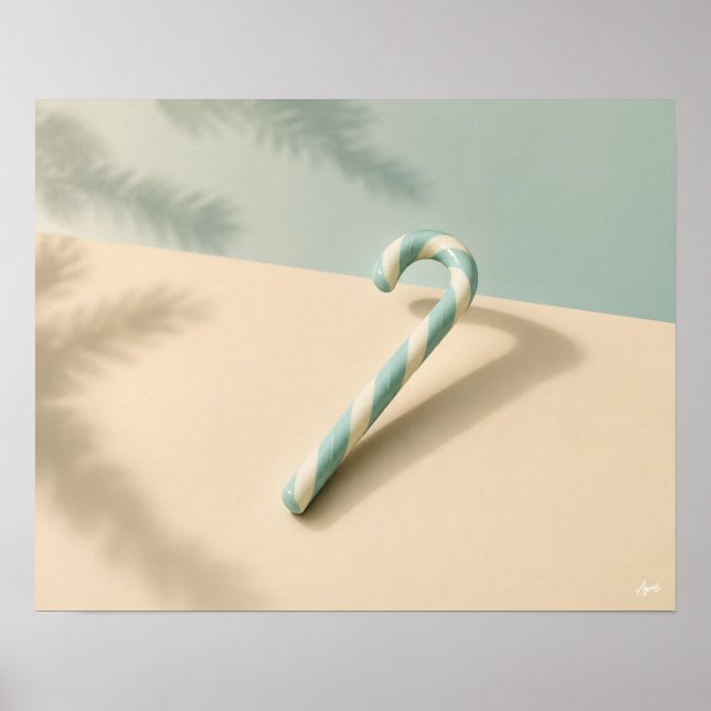 Poster Linha de Cana de Açúcar Quebrada (Frente)