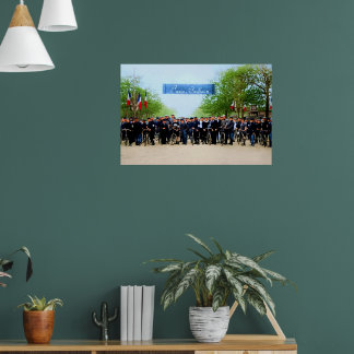 Poster Linha de Início Paris-Roubaix 1896-1897