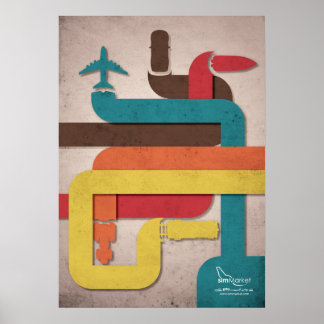 Poster Linha de simulação