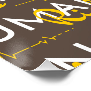 Pôster Linha de vida dos direitos humanos