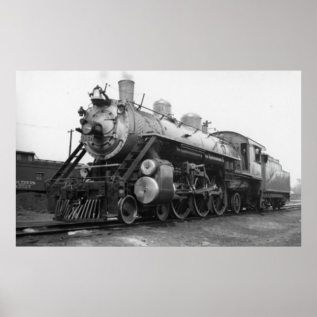 Poster Linha férrea meridional n.o 1357 (Frente)