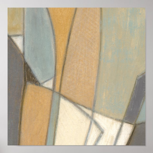 Pôster Linhas Curvas e Tom Terrestre Mudado (Frente)