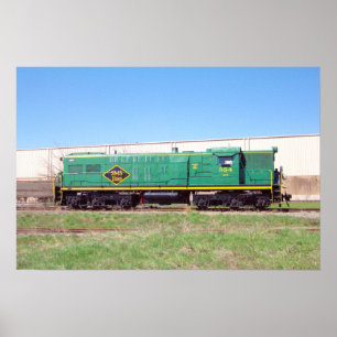 Poster Linhas de estrada de ferro Baldwin de SMS AS616 #