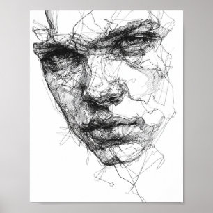Poster Linhas de um Olhar Fragmentado