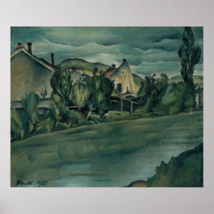 Poster Linhas řahanov (1927) Konstantin Bauer