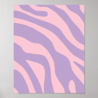 Linhas Retro Rosa E Roxo