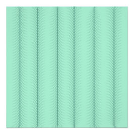 Pôster Linhas verticais no padrão verde da casa da moeda