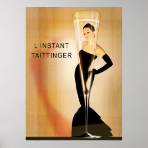 Pôster L'Instant Taittinger Remix