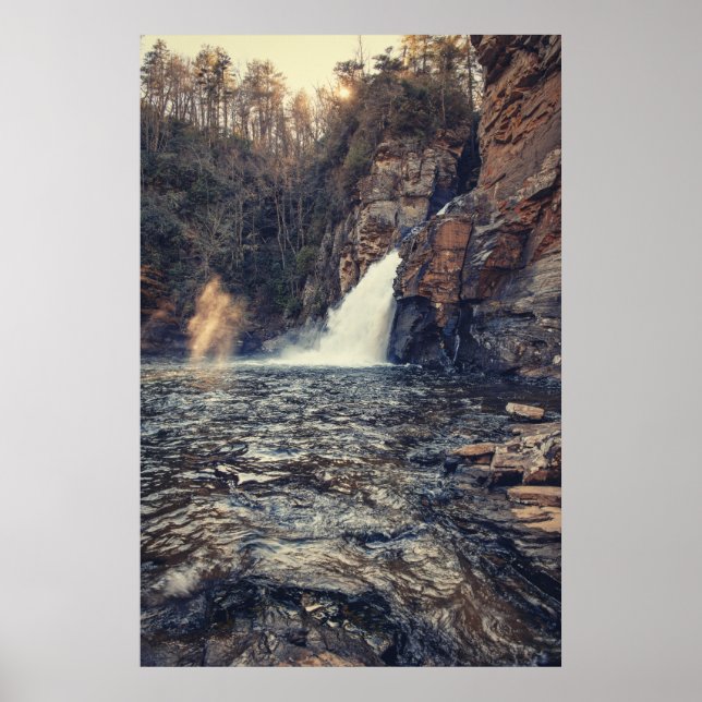 Poster Linville Falls (Frente)