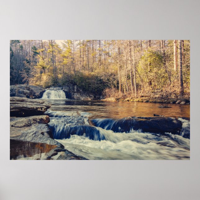 Poster Linville Falls (Frente)