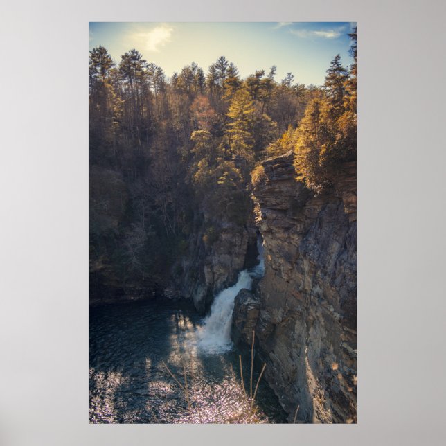 Poster Linville Falls (Frente)