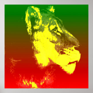 PÔSTER LION JAH