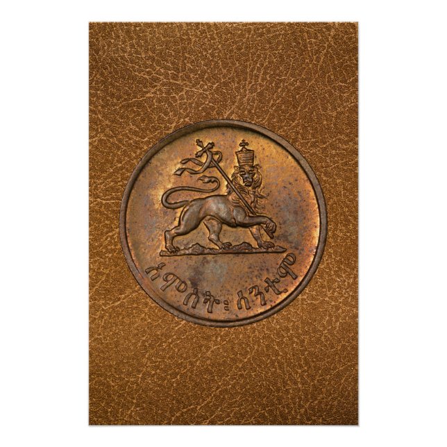 Pôster Lion of Judah Jah Rastafari Reggae Roots Poster (Frente)