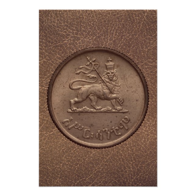 Pôster Lion of Judah Jah Rastafari Reggae Roots Poster (Frente)