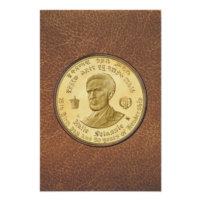 Pôster Lion of Judah Jah Rastafari Reggae Roots Poster (Frente)