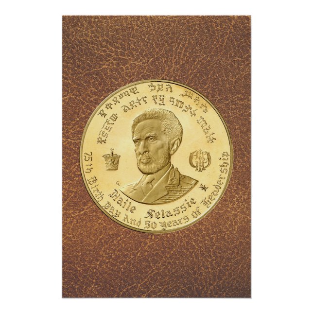 Pôster Lion of Judah Jah Rastafari Reggae Roots Poster (Frente)