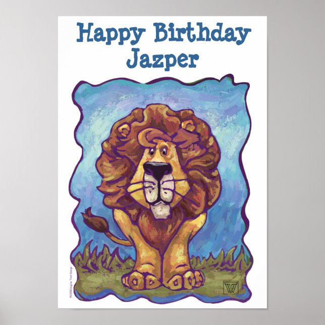 Pôster Lion Party Center (Frente)