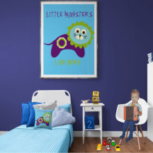 Lion Pequenos Monstros Vivem Aqui