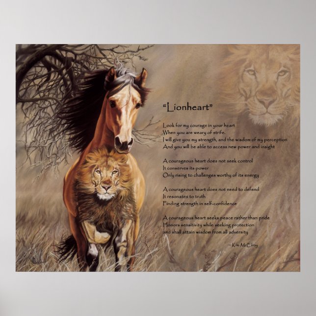 Pôster Lioncoração (Frente)