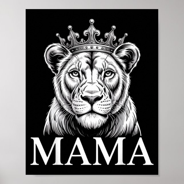 Poster Lioness Mama Lion Animal Lioness Women Lioness  (Frente)
