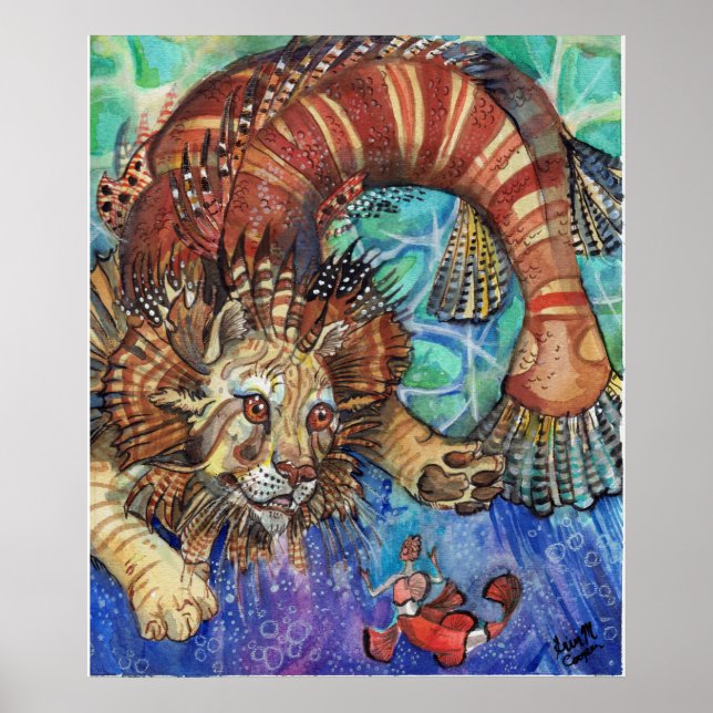 Poster Lionfish Tamer (Frente)