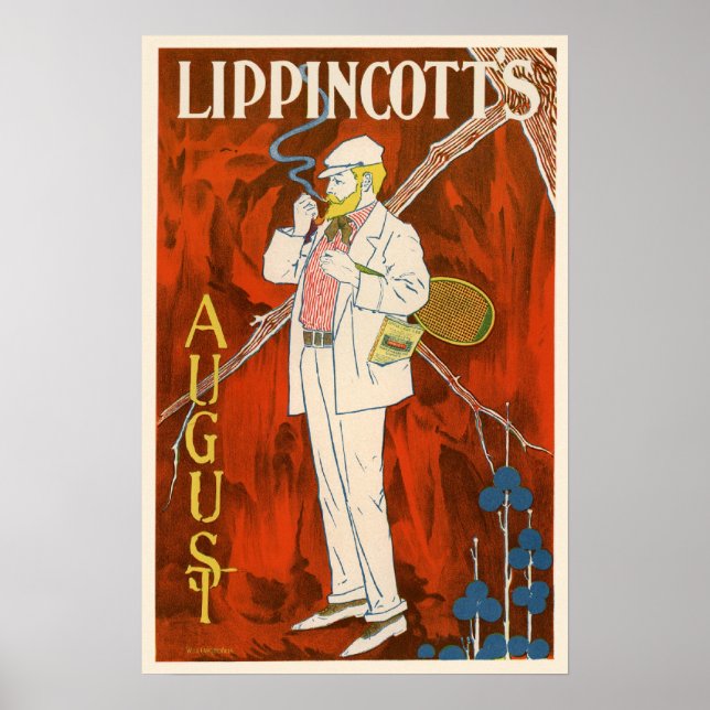 Poster Lippincott's August (Frente)