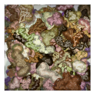 Pôster Liquid Kinetic Painting 