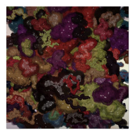 Pôster Liquid Kinetic Painting 