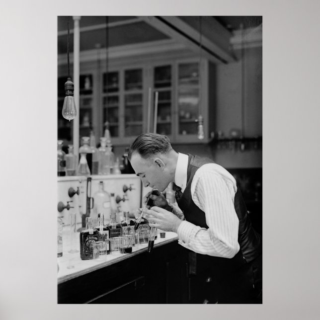 POSTER LIQUOR DE PROIBIÇÃO DE ENSAIO 1920 (Frente)