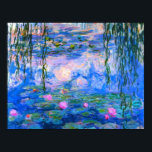 Poster Lírios Claude Monet Restaurados<br><div class="desc">Lírios Claude Monet Restaurados</div>