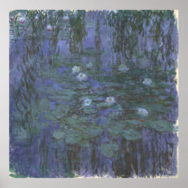 Poster Lírios D'água de Monet