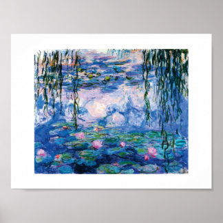 Poster Lírios de água de Monet