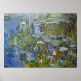 Poster Lírios de água do Monet