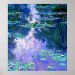 Pôster Lírios de água por Claude Monet