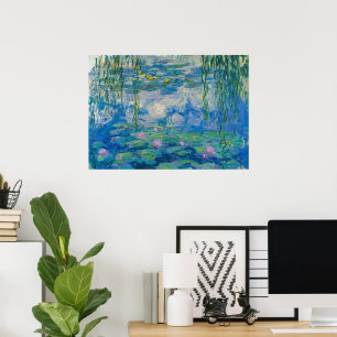 Poster Lírios de Claude Monet