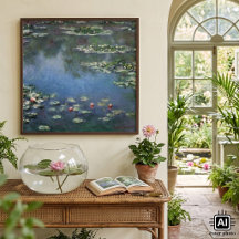 Lírios de Claude Monet, Flores Vintage