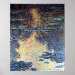 Poster Lírios de Claude Monet, Impressionismo venenoso