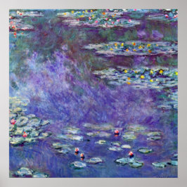 Poster Lírios de Claude Monet, Impressionismo venenoso