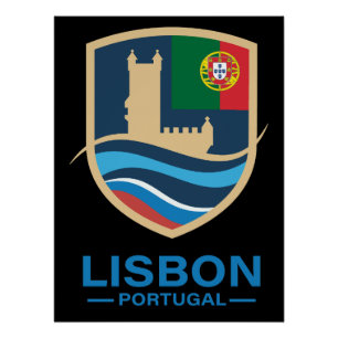 Pôster Lisboa Portugal Europa