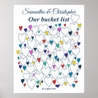 Lista de Baldes do casal Catálogo de Convidados do