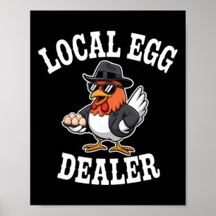 Poster Lista de Distribuidores de Ovos Local Fazendeiro E
