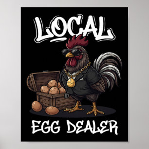 Poster Lista de Distribuidores de Ovos Local Pascata Faze