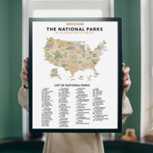 Lista de Parques Nacionais nos Estados Unidos