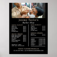 Lista de Preços da Barbearia Close Shave