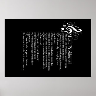 Poster Lista de Problemas do Condutor