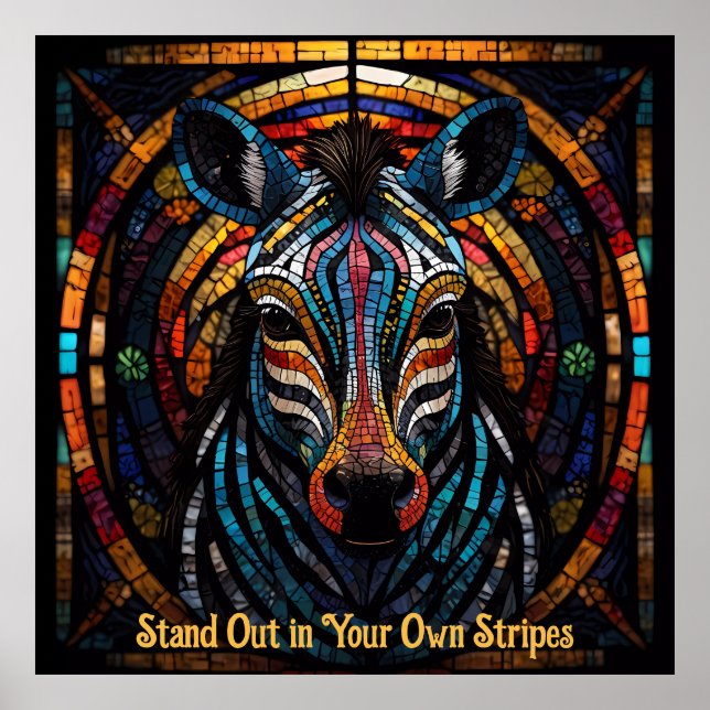 Poster Listras de inspiração: abrace sua vida exclusiva (Frente)